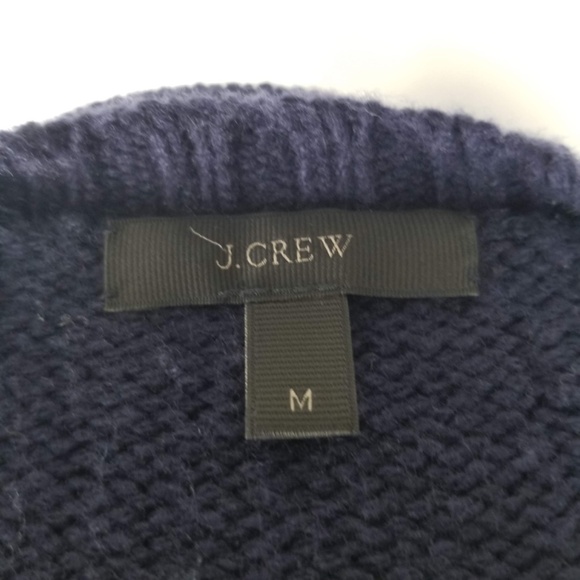 J. CREW- Mens Medium Crewneck Sweater- Super Soft- Blue - Picture 5 of 7